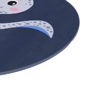 Octopus onder het zee kinder patroon snijplank (Hoek)