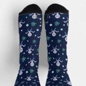 Octopus onder het zee kinder patroon sokken (Top)