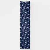 Octopus onder het zee kinder patroon spandoek (Verticaal)