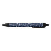 Octopus onder het zee kinder patroon zwarte inkt pen (Bodem)