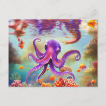 Octopus onderwater