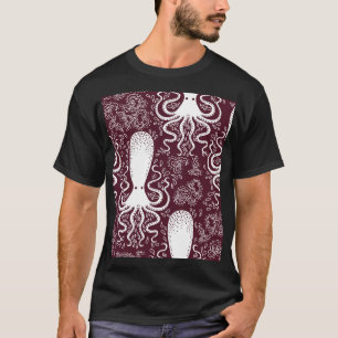  octopus: onderwaterpatroonpracht t-shirt