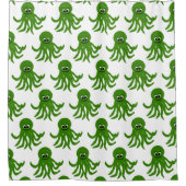 Octopus Ontwerp Douchegordijn (Voorkant)