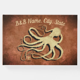 Octopus op  Brown - Gastenboek