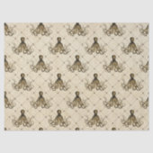 octopus op de ontkoppeling van Cream Tissuepapier (Voorkant)