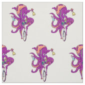Octopus op een eenwieler stof (Swatch)