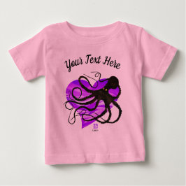 Octopus op Lavendel - Tutu Bodysuit