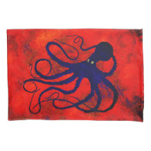 Octopus op rood - set standaardproefkisten