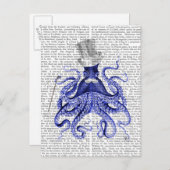 Octopus Over Town Briefkaart (Voorkant / Achterkant)