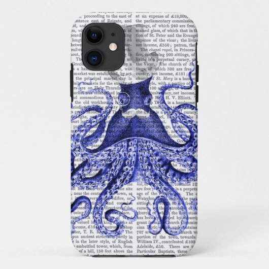 Octopus Over Town Case-Mate iPhone Case (Achterkant)