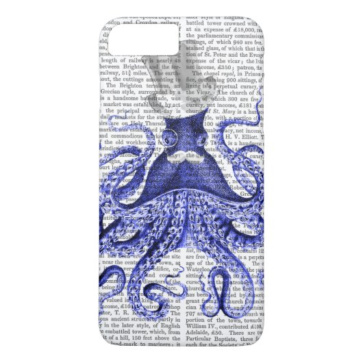 Octopus Over Town Case-Mate iPhone Case (Achterkant)