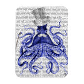 Octopus Over Town Magneet (Verticaal)