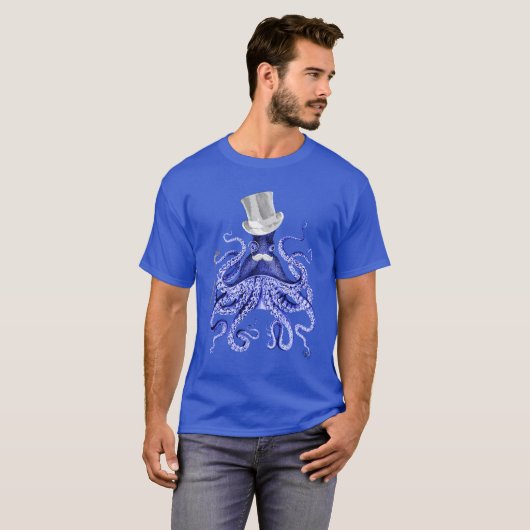 Octopus Over Town T-shirt (Voorkant volledig)