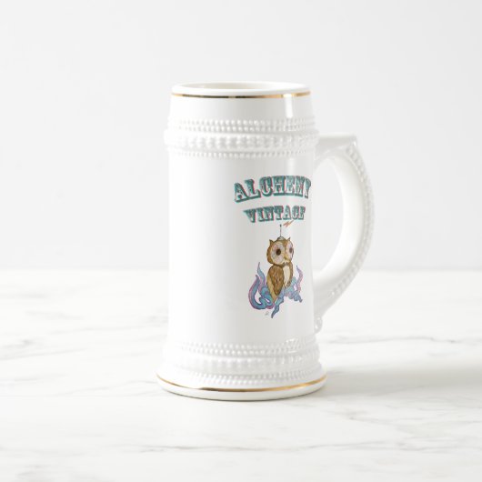 Octopus Owl Robot Bierpul (Voorkant rechts)