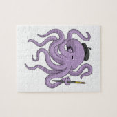 Octopus Painter Paint Legpuzzel (Horizontaal)