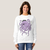 Octopus Painter Paint Trui (Voorkant volledig)