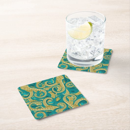 Octopus Papier Onderzetter - Schilderen (Insitu)