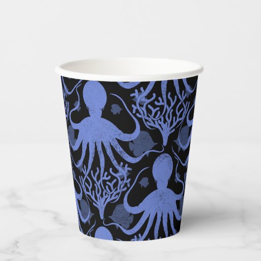 Octopus Papieren Bekers (Voorkant)