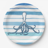 Octopus Papieren Bordje (Voorkant)