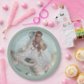 Octopus Papieren Bordje (Feest)