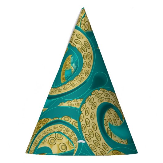 Octopus Party Hat Tentacles Feesthoedjes (Links)