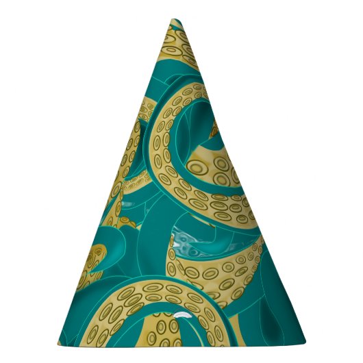 Octopus Party Hat Tentacles Feesthoedjes (Rechts)