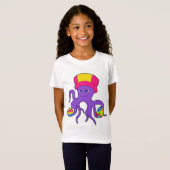 Octopus Pasen Paaseieren T-shirt (Voorkant volledig)
