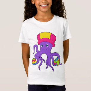 Octopus Pasen Paaseieren T-shirt