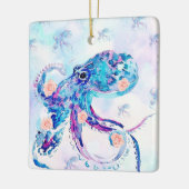 octopus pastel in droom keramisch ornament (Links)