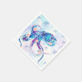 octopus pastel in droom servet (Hoek)