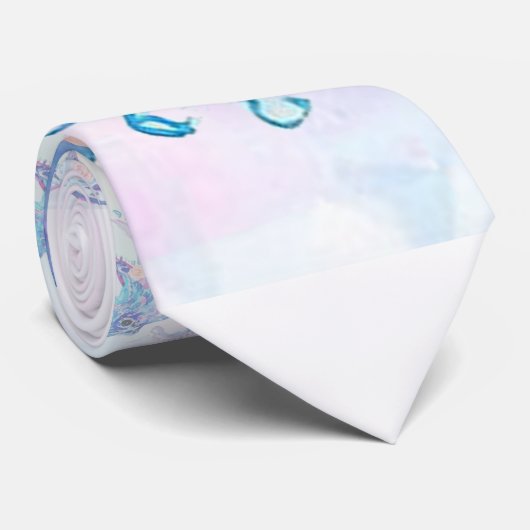 octopus pastel in droom stropdas (Opgerold)