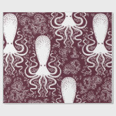 Octopus patroon. Cadeaupapier (Vlak)