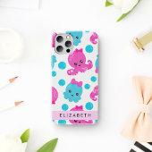 Octopus Patroon, Leuke Octopus, Zee, Jouw naam Case-Mate iPhone Case