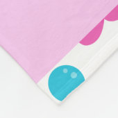 Octopus Patroon, Leuke Octopus, Zee, Jouw naam Fleece Deken (Hoek)