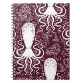 Octopus patroon. Notitieboek (Voorkant)