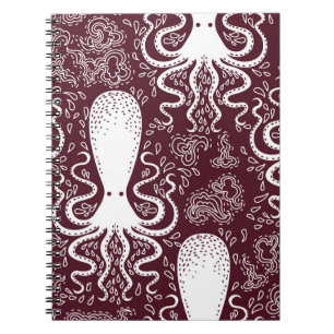  Octopus patroon. Notitieboek