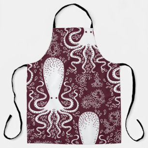 Octopus patroon. Schort