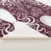  Octopus patroon. Sherpa Deken (3/4)