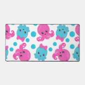 Octopus Pattern, Cute Octopus, Zee Animals Bureaumat (Voorkant)
