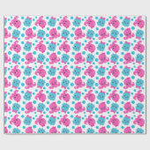 Octopus Pattern, Cute Octopus, Zee Animals Cadeaupapier (Vlak)