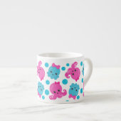Octopus Pattern, Cute Octopus, Zee Animals Espresso Kop (Voorkant rechts)