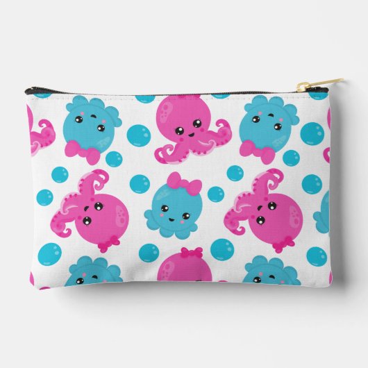 Octopus Pattern, Cute Octopus, Zee Animals Etui (Achterkant)