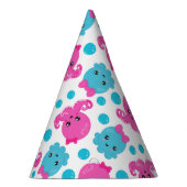 Octopus Pattern, Cute Octopus, Zee Animals Feesthoedjes (Rechts)