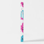 Octopus Pattern, Cute Octopus, Zee Animals iPhone Hoesje (Linkerkant)