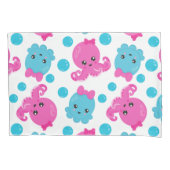 Octopus Pattern, Cute Octopus, Zee Animals Kussensloop (Voorkant)