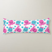 Octopus Pattern, Cute Octopus, Zee Animals Lichaamskussen (Voorkant)