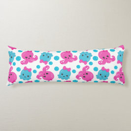 Octopus Pattern, Cute Octopus, Zee Animals Lichaamskussen