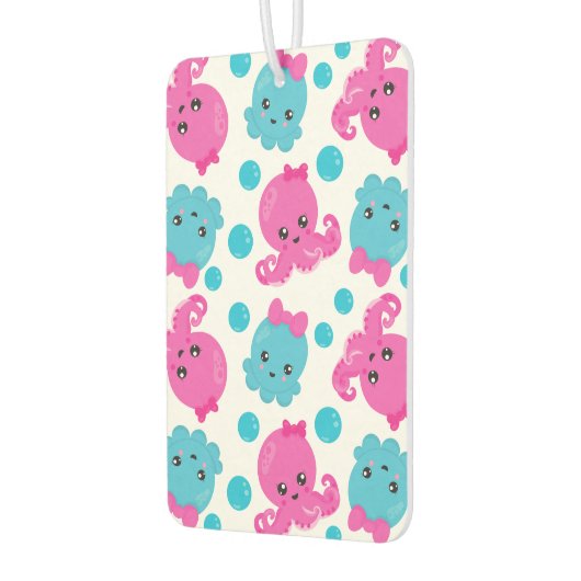 Octopus Pattern, Cute Octopus, Zee Animals Luchtverfrisser (Links)