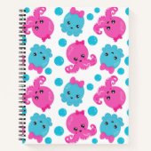 Octopus Pattern, Cute Octopus, Zee Animals Notitieboek