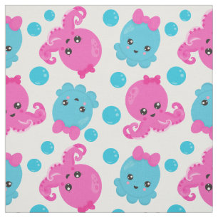 Octopus Pattern, Cute Octopus, Zee Animals Stof